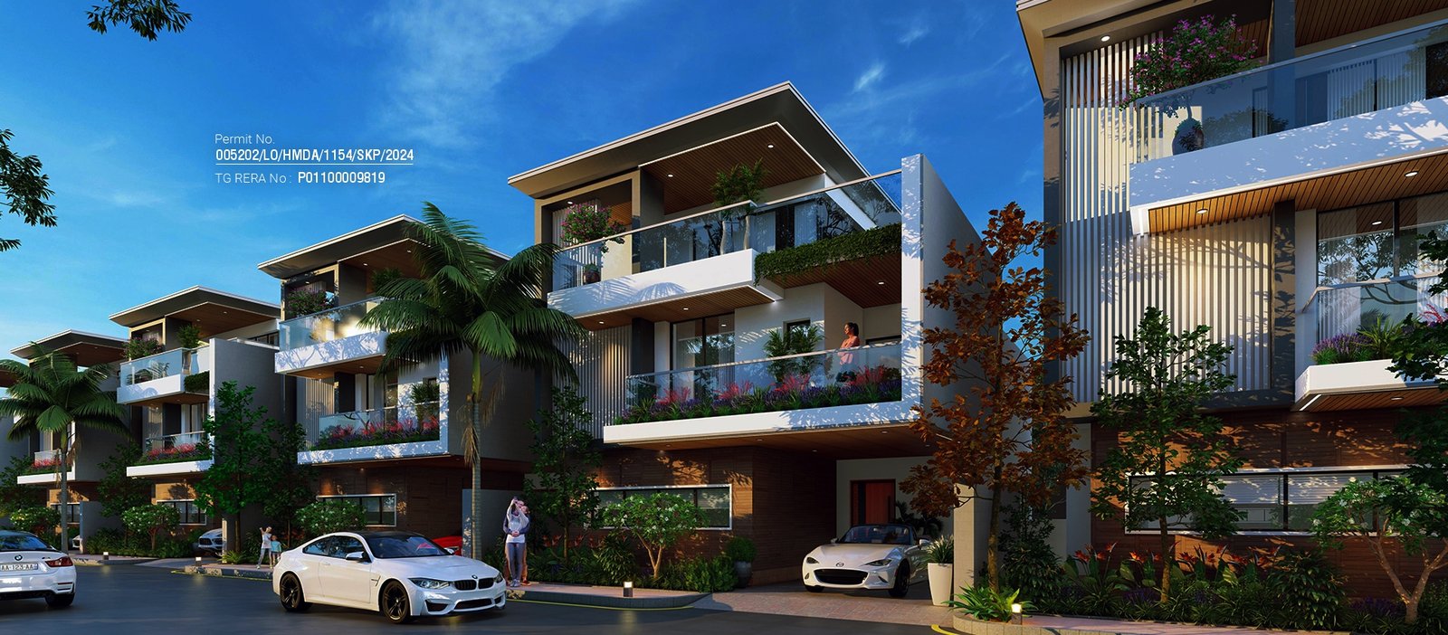 Luxury Triplex Villas