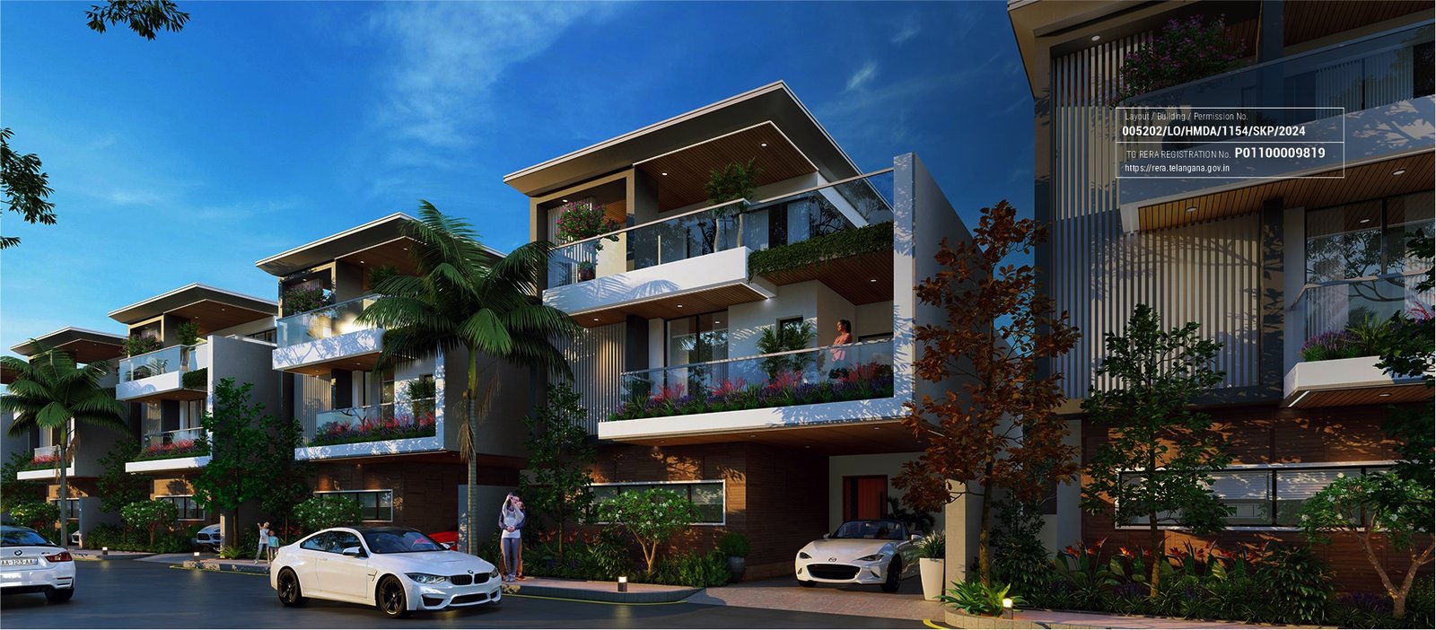 Luxury Triplex Villas