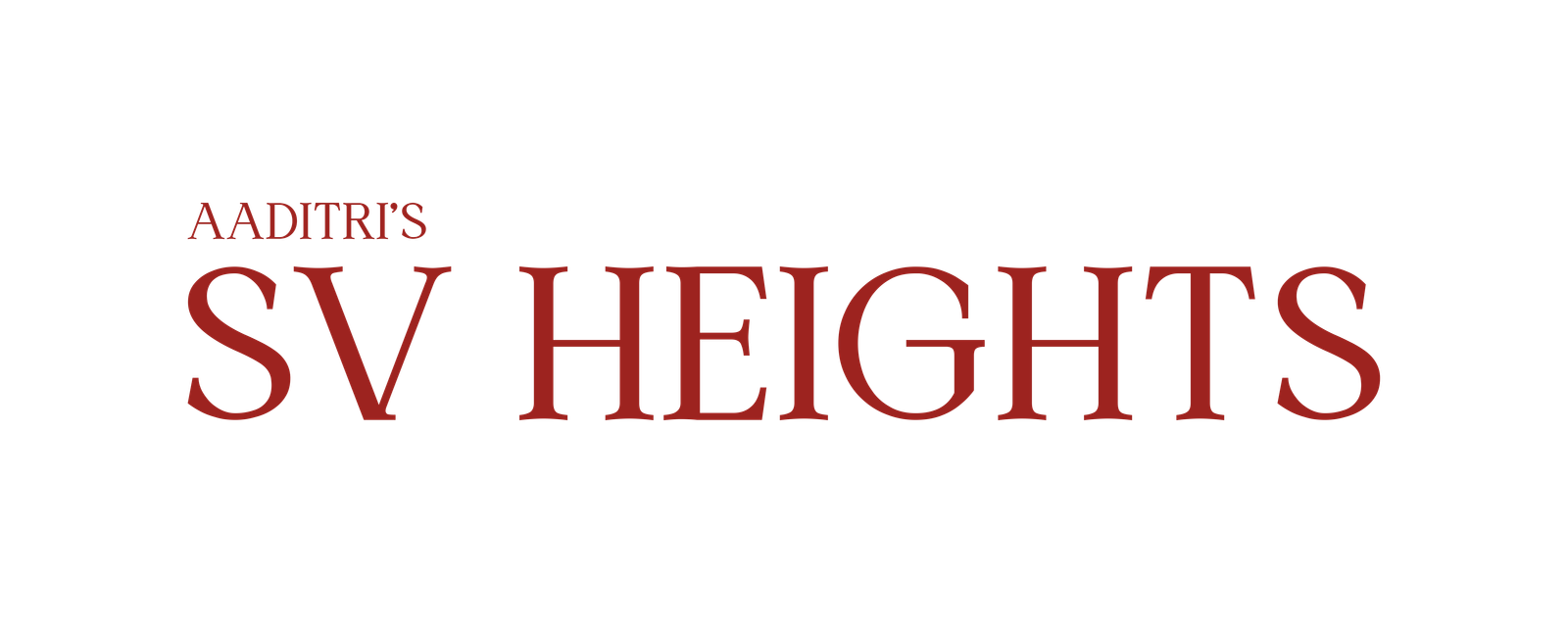 Aaditris SV Heights Logo