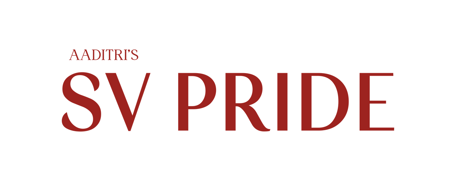 Aaditris SV Pride Logo